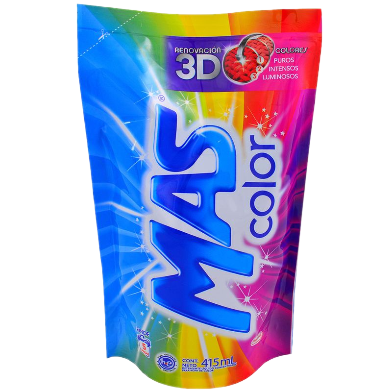 Detergente Líquido Mas Color Doy Pack 415 Ml