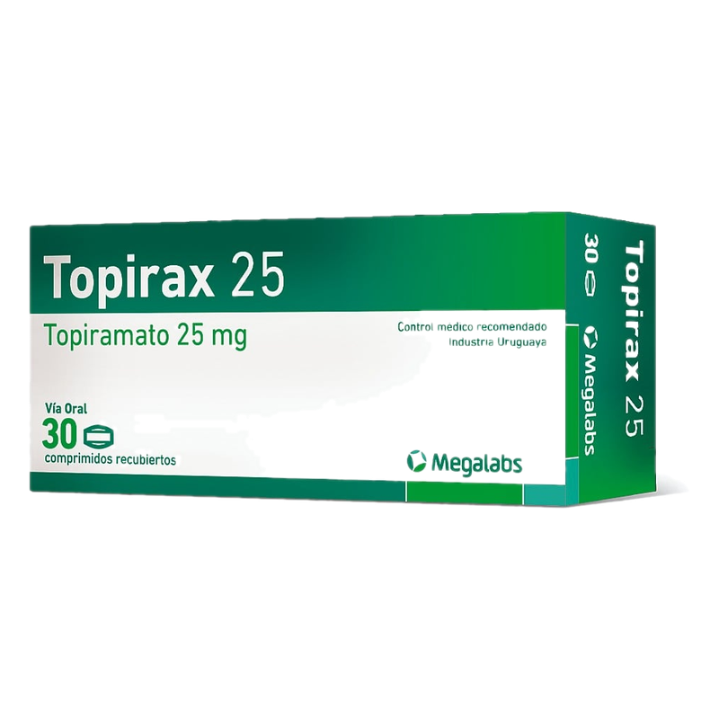 Topirax 25 Ml X 30 Comprimidos