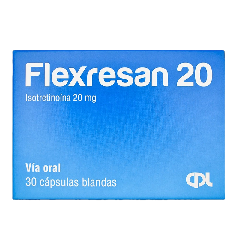 Flexresan 20 Mg 30 Cápsulas Blandas