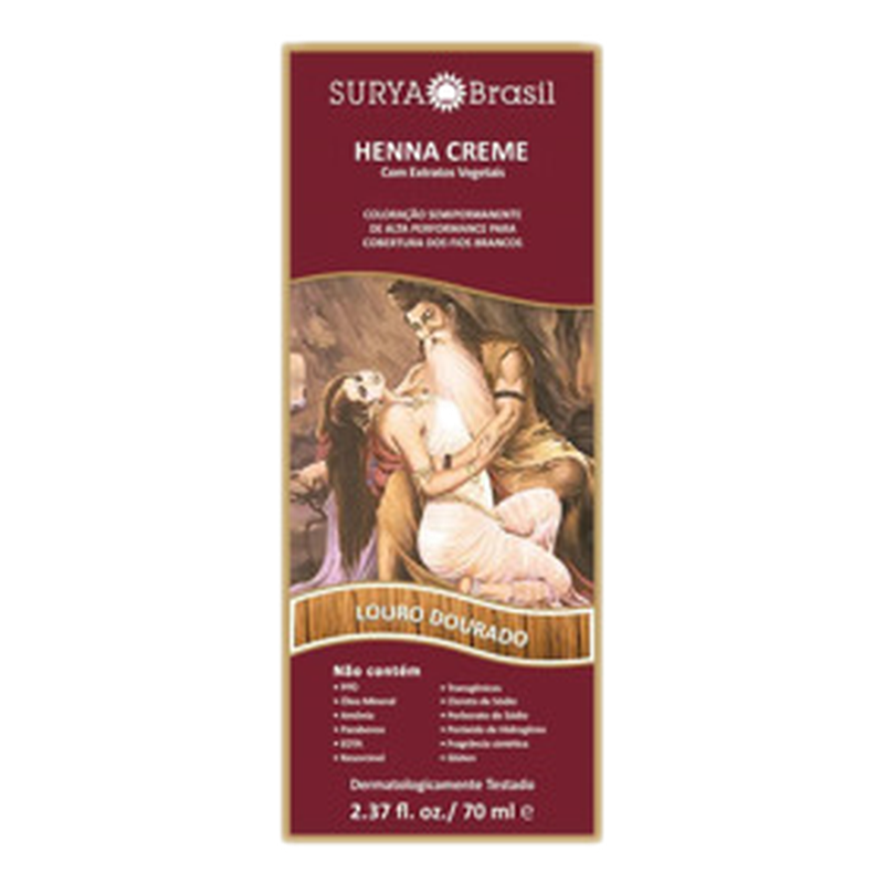 Surya Henna Crema Rubio Dorado [70 Ml]