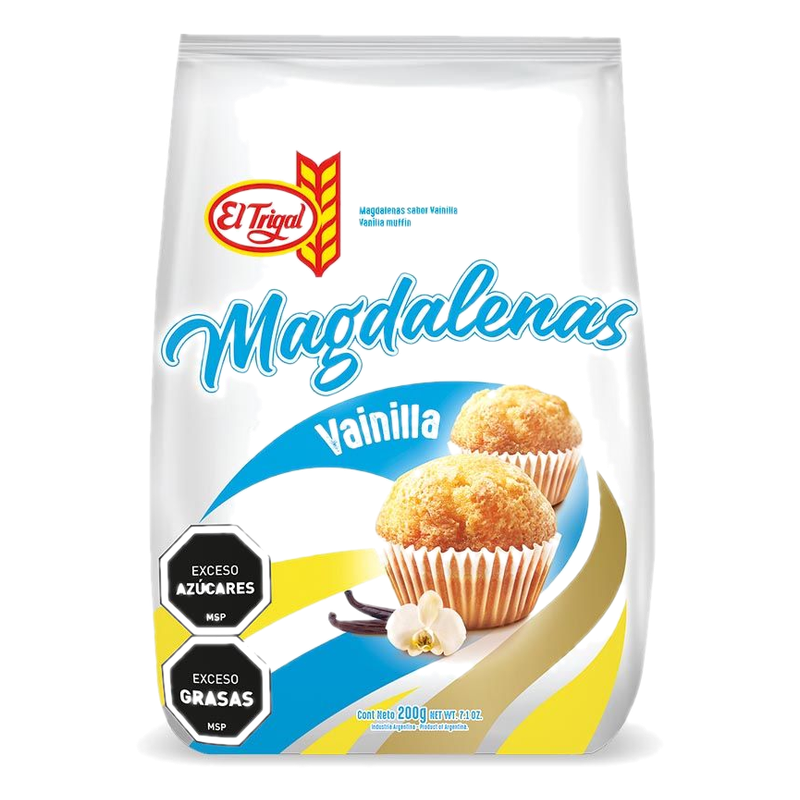 Magdalenas De Vainilla El Trigal 200 G
