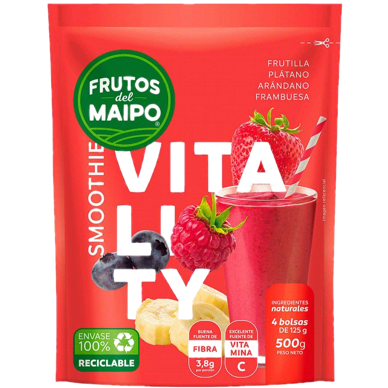 Smoothie Vitality Frutos Del Maipo 500 G