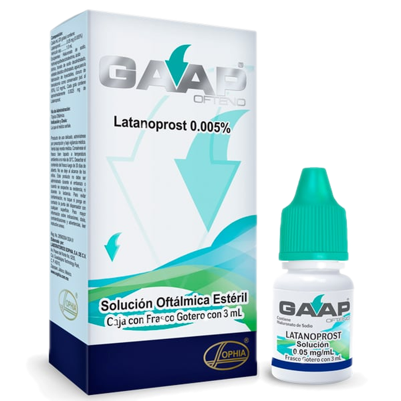 Gaap 0.005% Solución Oftálmica 3 Ml