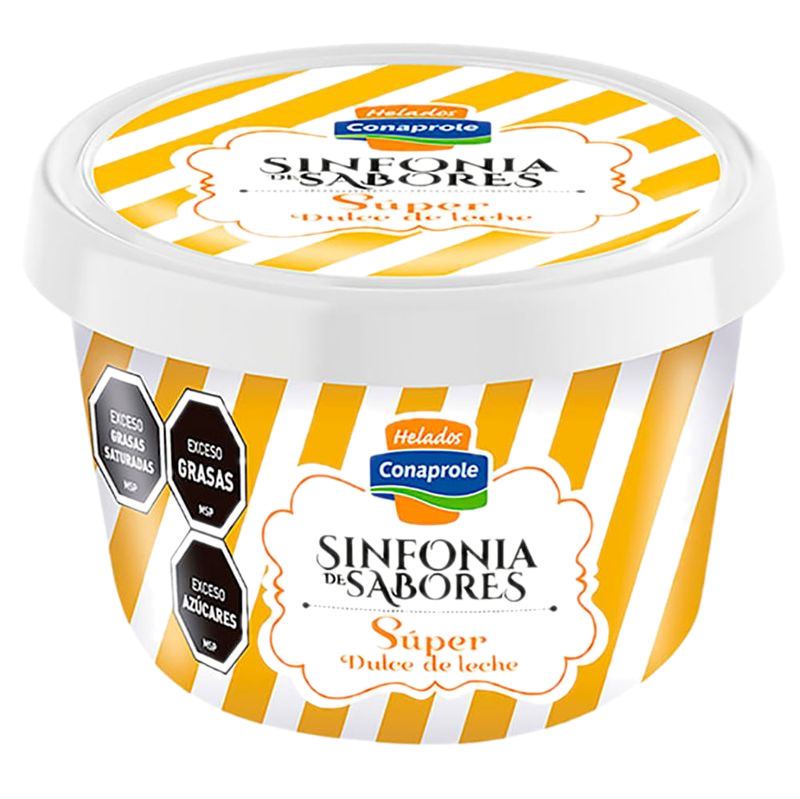 Helado Conaprole Súper Dulce De Leche 250 Ml