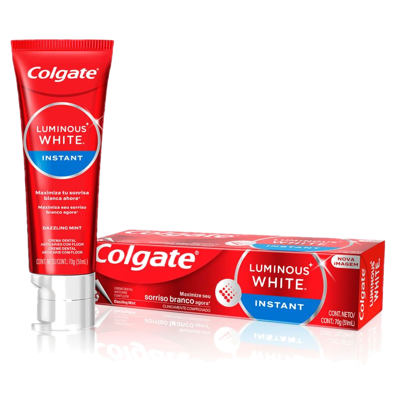 Pasta Dental Colgate Luminous White Instant 70 G