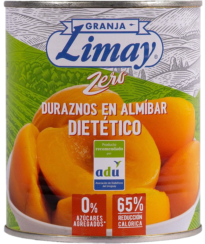 Duraznos En Almíbar Limay Dietético 800 G