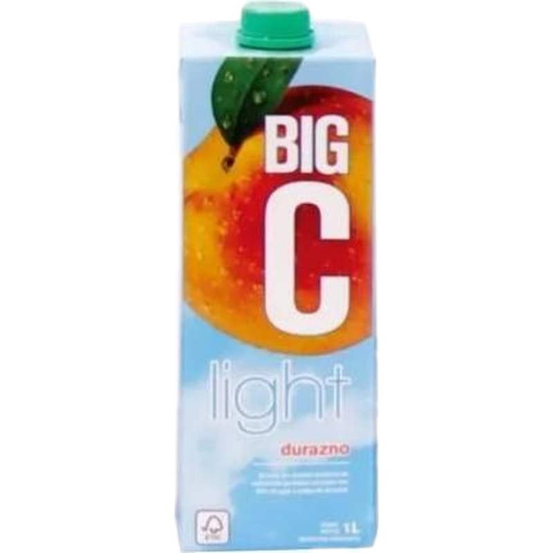 Jugo Big C Durazno Light 1 L