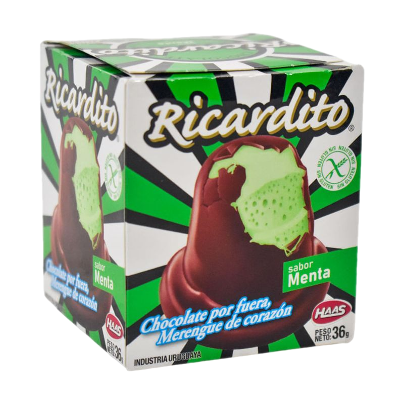 Bombón Ricardito Menta Haas 36 G