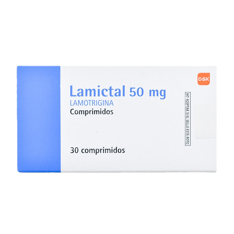 Lamictal 50 Mg 30 Comprimidos
