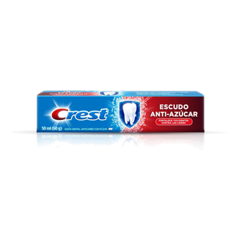 Crema Dental Crest Escudo Anti Azúcar 60 G