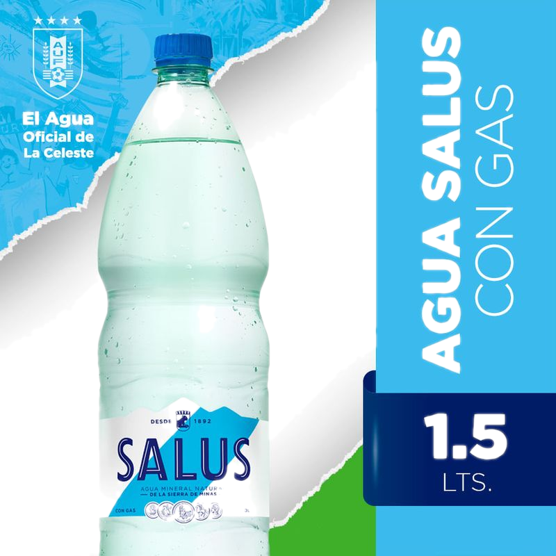 Agua Salus Con Gas 1.5 L