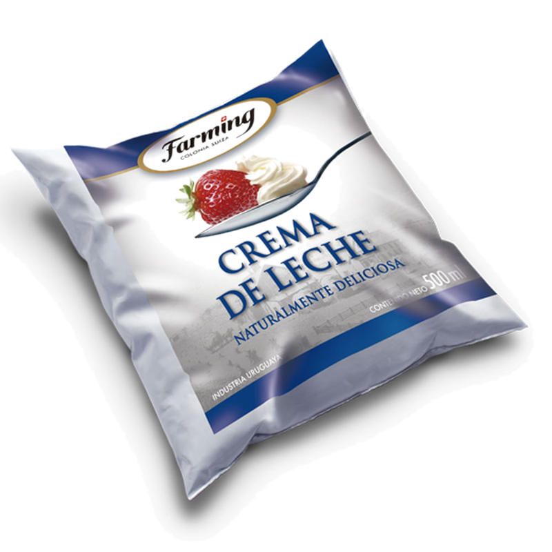 Crema De Leche Farming 500 Ml