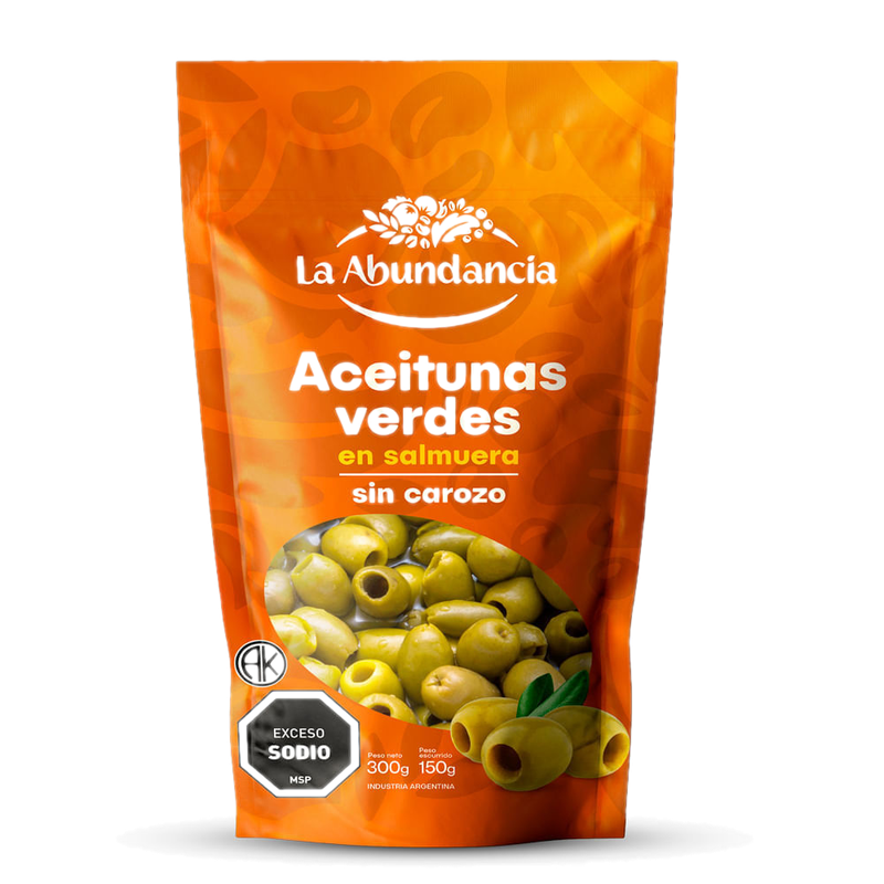 Aceitunas Sin Carozo La Abundancia 150 G