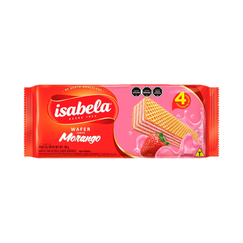 Wafles Isabela 100 G Frutilla