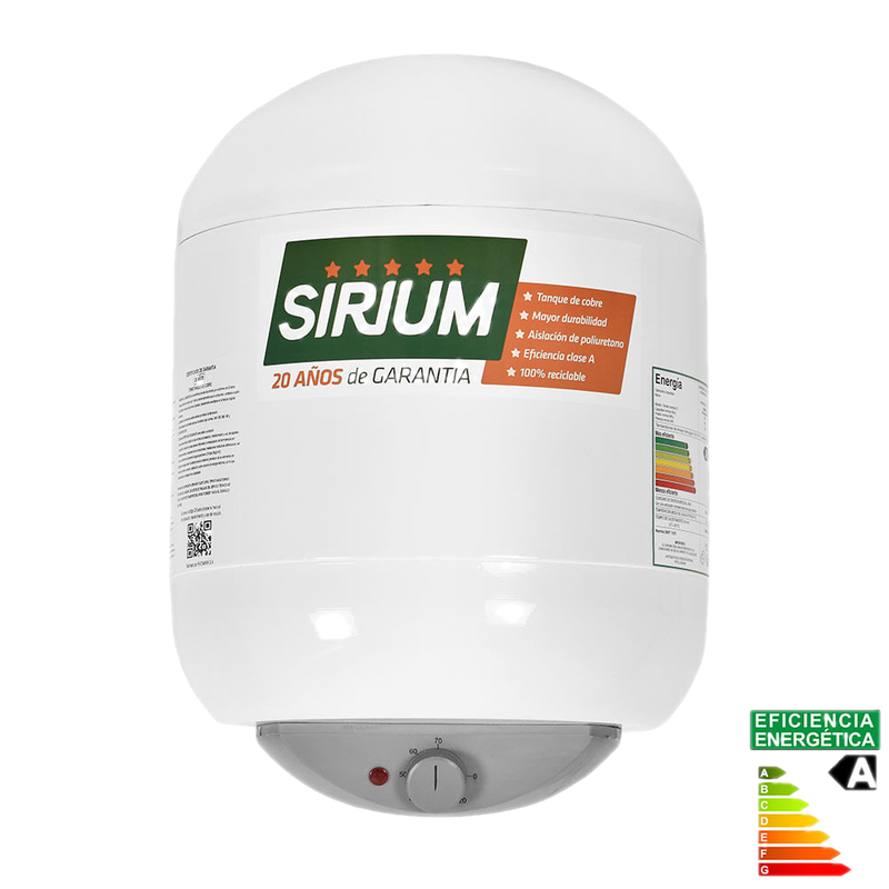 Calefón Sirium De Cobre 30 L