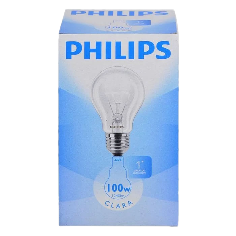 Lampara Philips Clara 100w