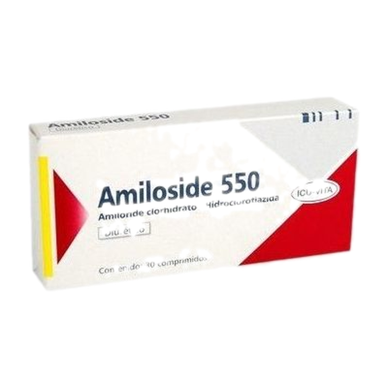 Amiloside 550 Mg X 30 Comprimidos