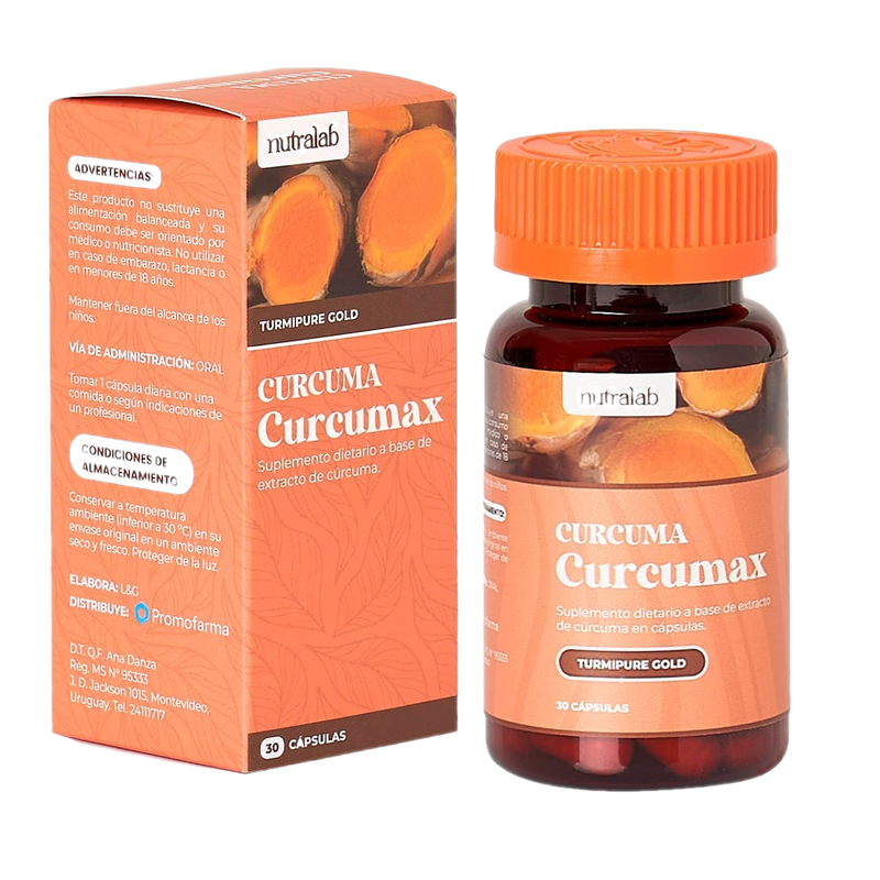 Suplemento Curcumax 30 Cápsulas
