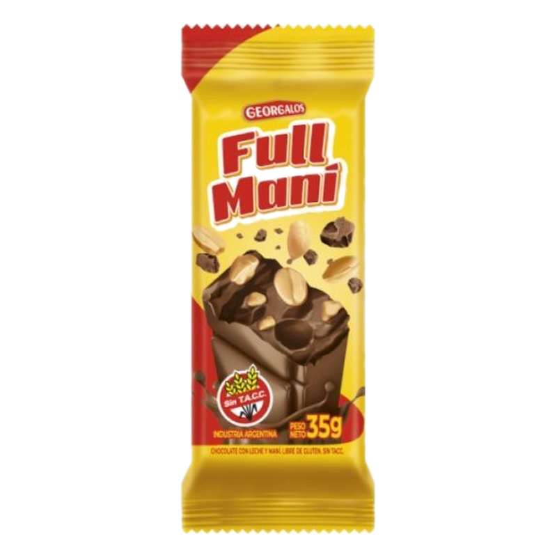 Chocolate Full Maní Georgalos 35 G