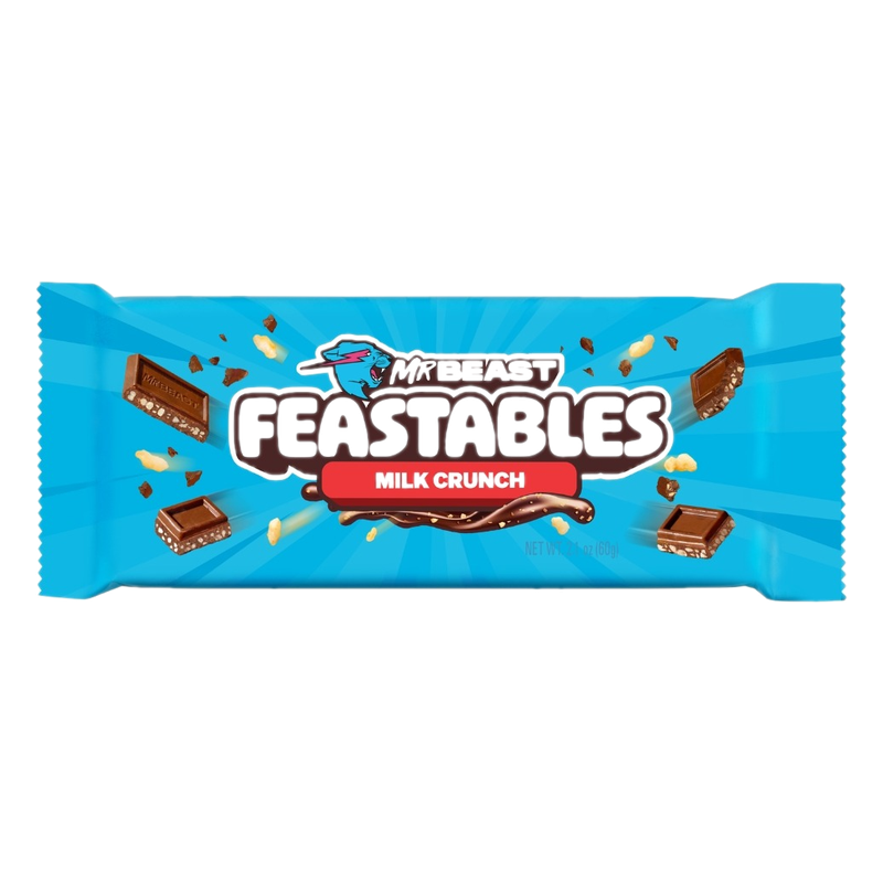 Chocolate Con Leche Mrbeast Feastables Crunch 60 G