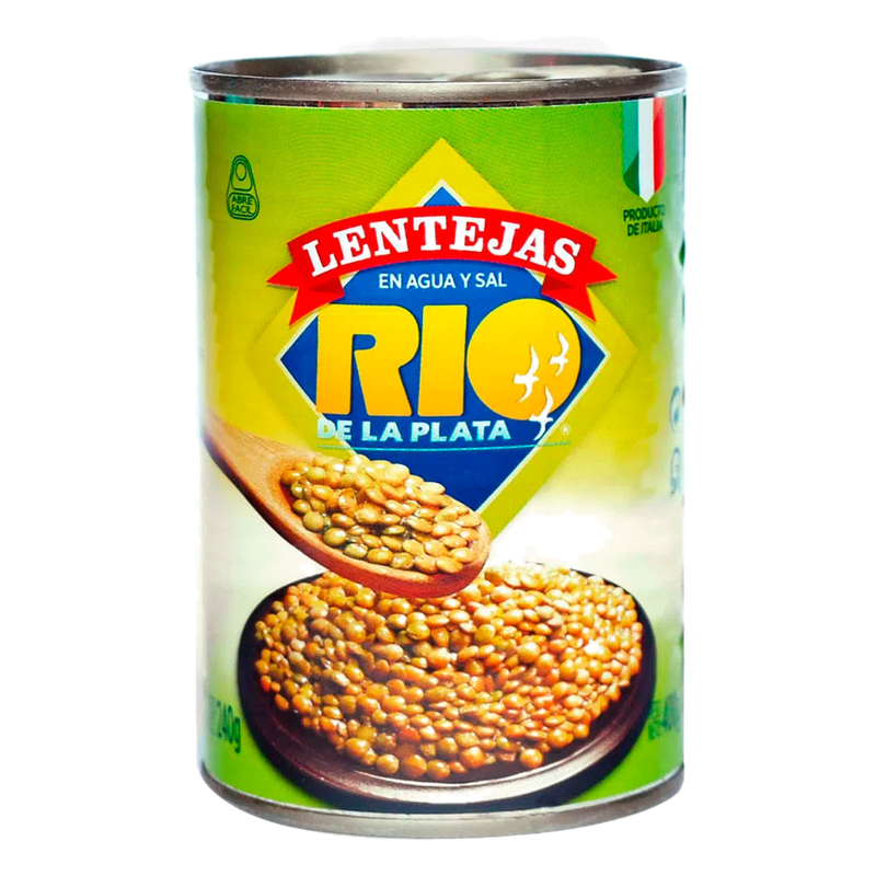 Lentejas En Lata Rio De La Plata 400 G