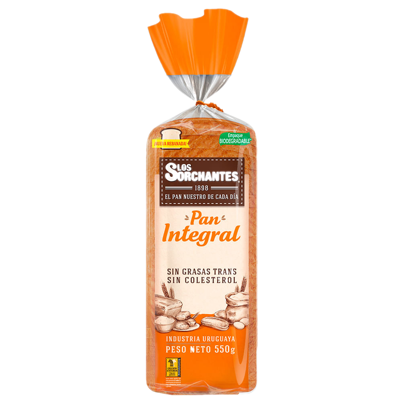 Pan Integral Familiar Los Sorchantes 550 G