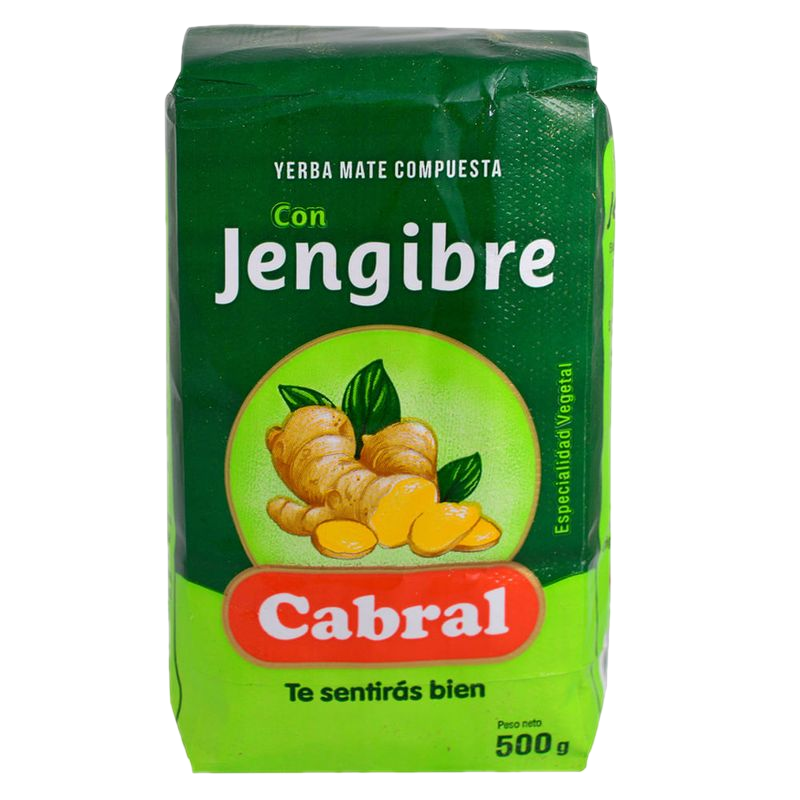Yerba Compuesta Cabral Con Jengibre 500 G