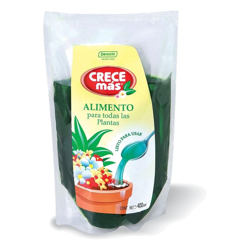 Alimento Para Plantas Crece Mas Denucio Sachet 400cc