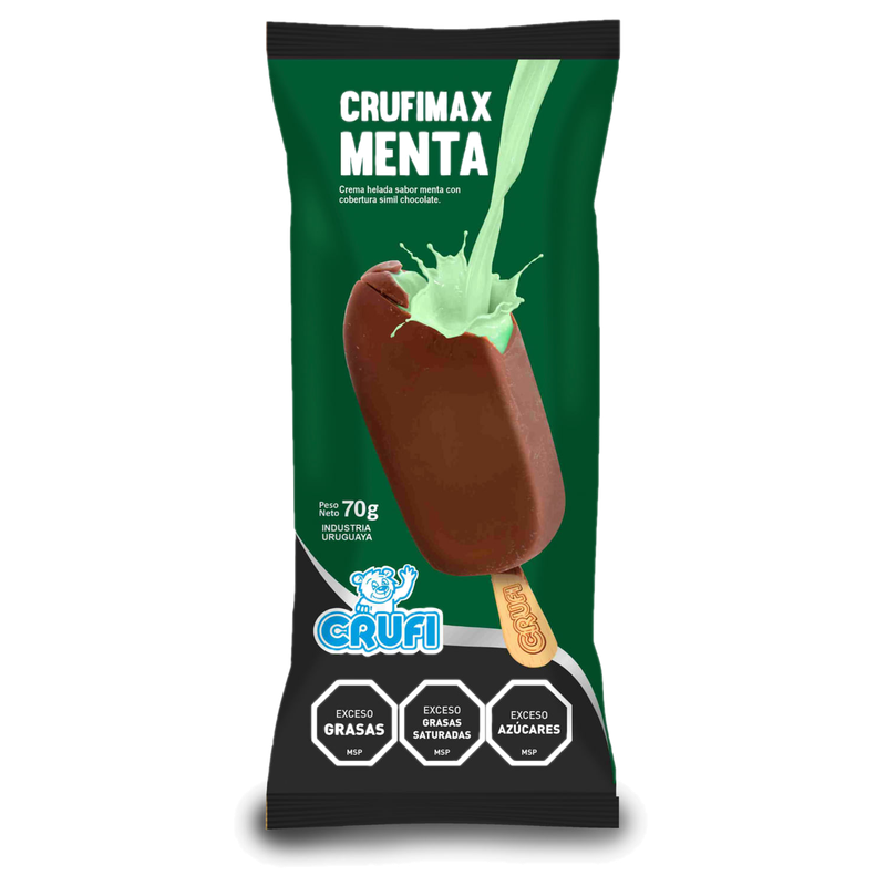 Helado Crufi Max Menta 70 G