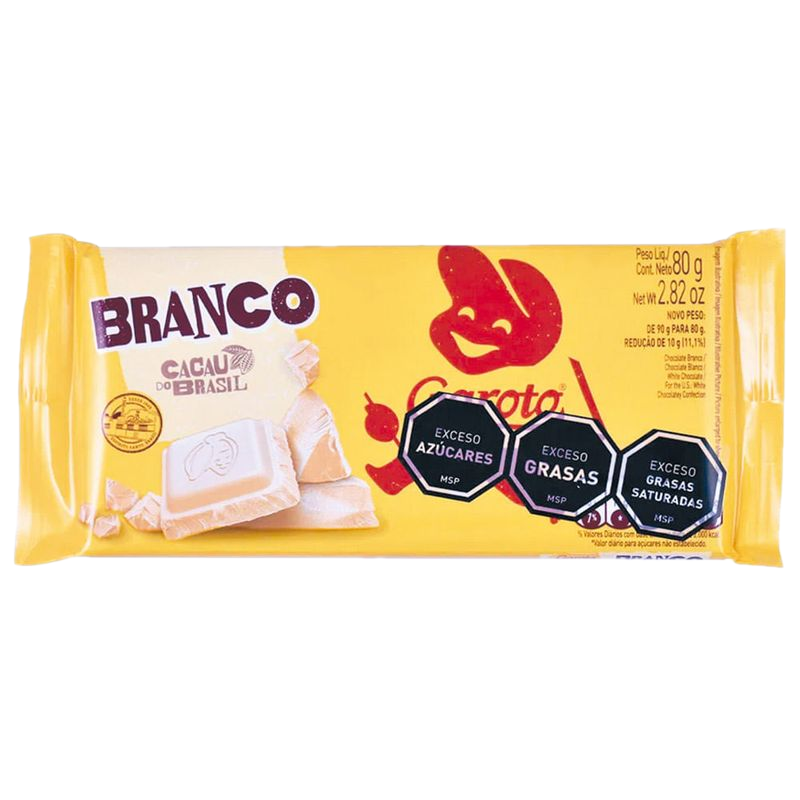 Chocolate Garoto Blanco 80 G
