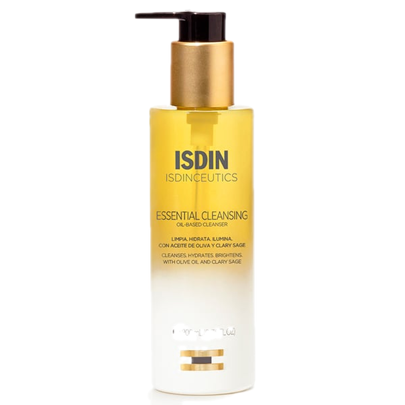 Aceite Limpiador Isdin Essential Cleansing Desmaquillante 200 Ml