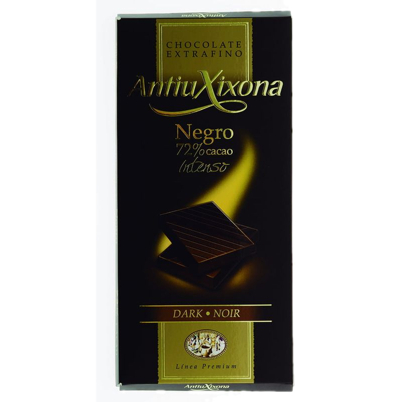 Chocolate Antiu Xixona Negro Intenso 125 G