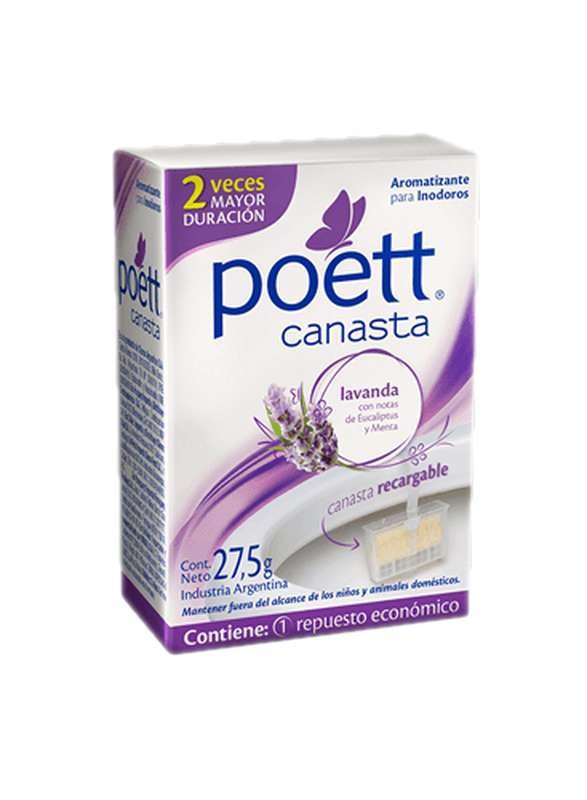 Pastilla Poett Inodoro Lavanda 1 Unidad