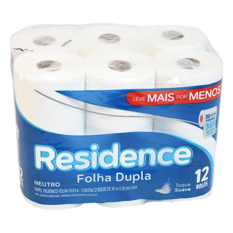 Papel Higiénico Residence 12 Unidades