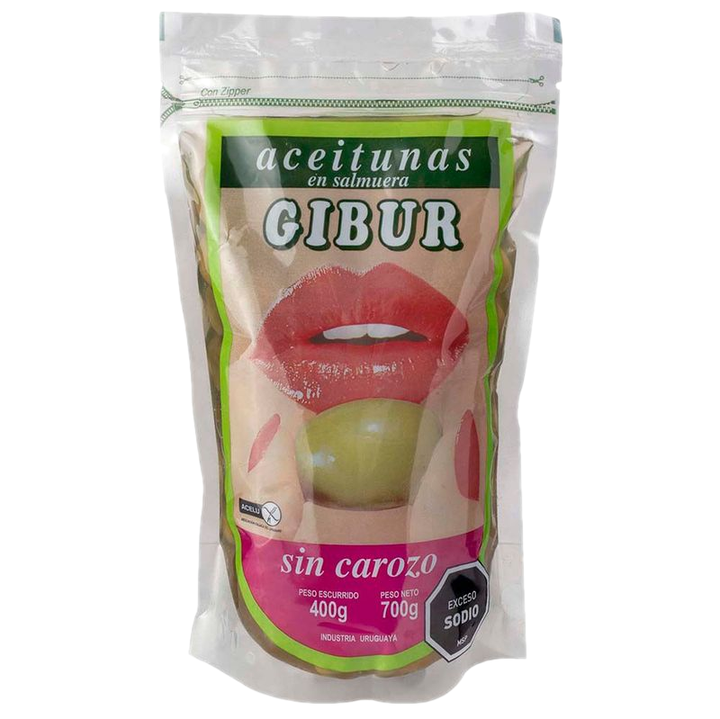 Aceitunas Gibur Sin Carozo 400 G