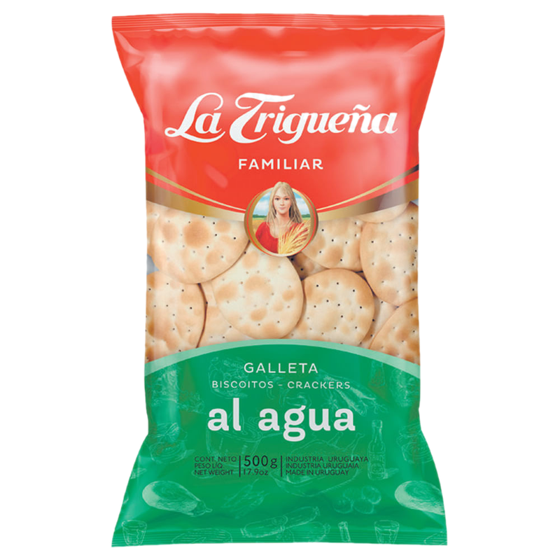 Galleta La Trigueña Al Agua 500 G