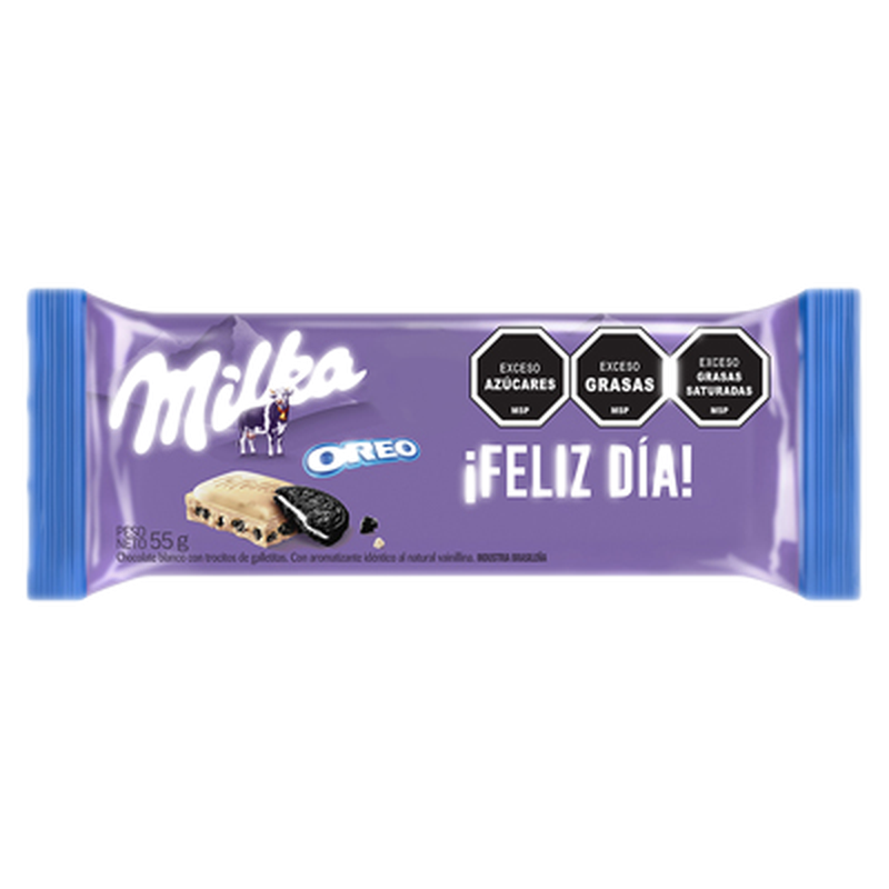 Chocolate Milka Oreo Blanco 55 G