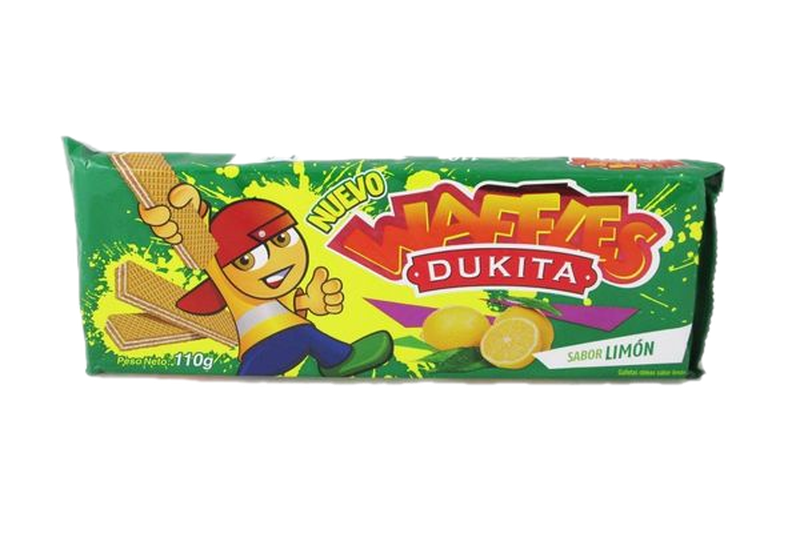 Galleta Waffles Limón Dukita 110 G
