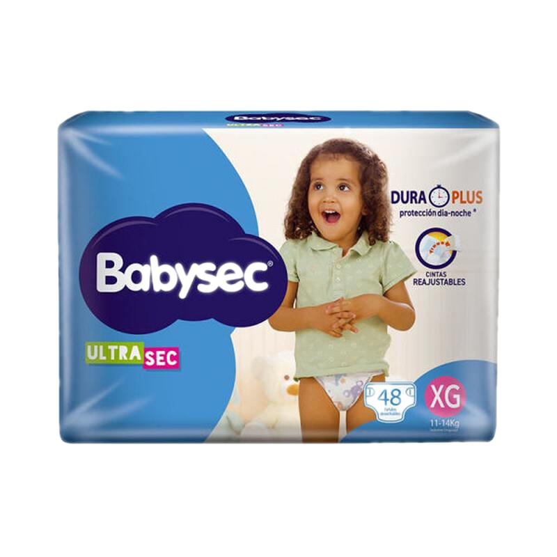 Babysec Ultra Xg 48 Unidades