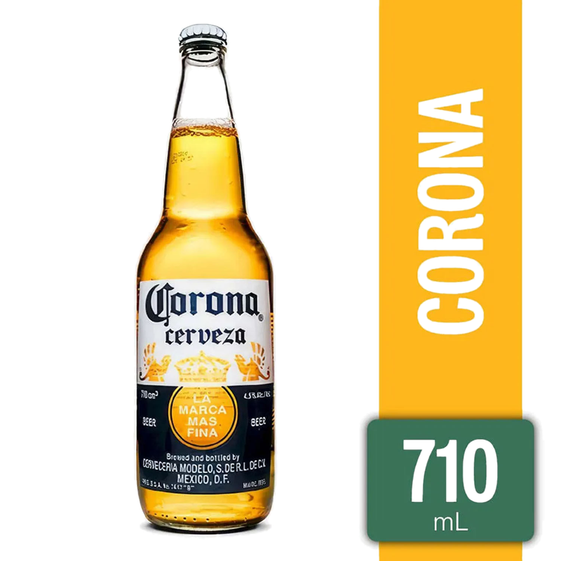 Cerveza Corona Retornable 710 Ml