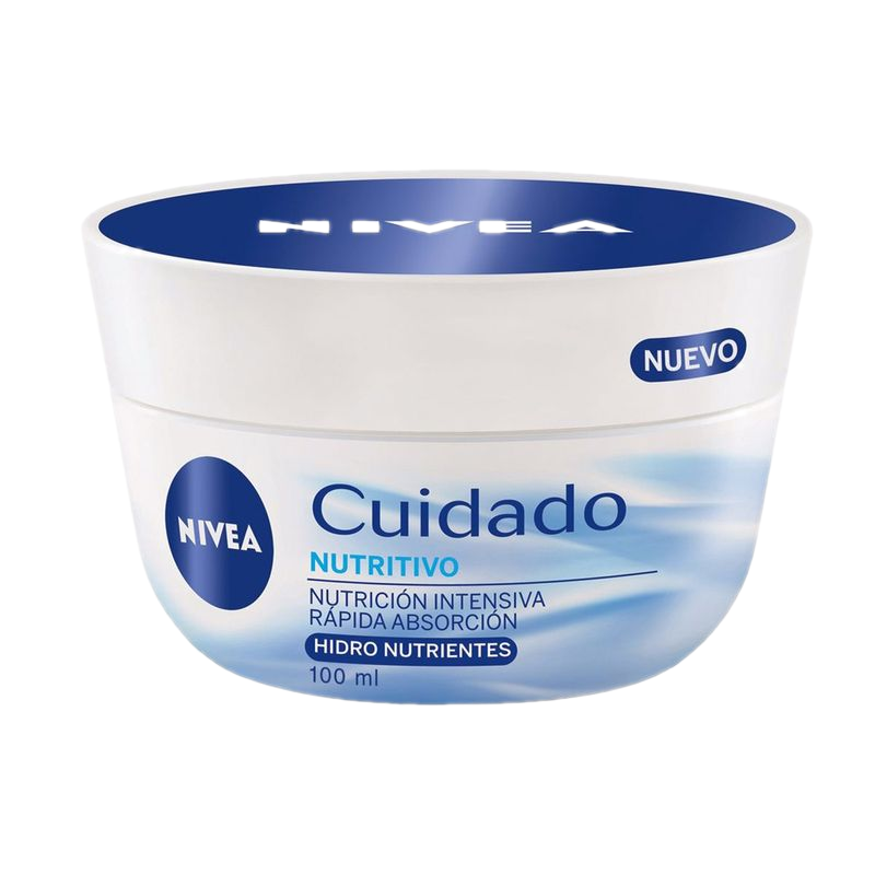 Crema Nivea Cuidado Nutritivo 100 Ml