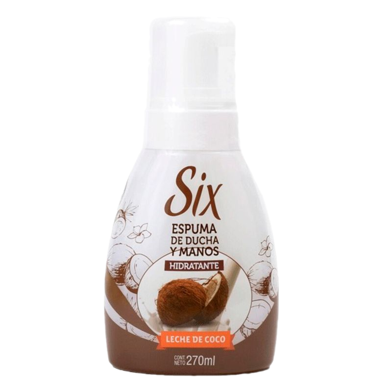 Espuma De Ducha Y Manos Leche De Coco 350 Ml