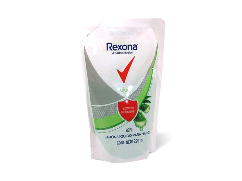 Jabon Liquido Para Manos Rexona Aloe 220 Ml