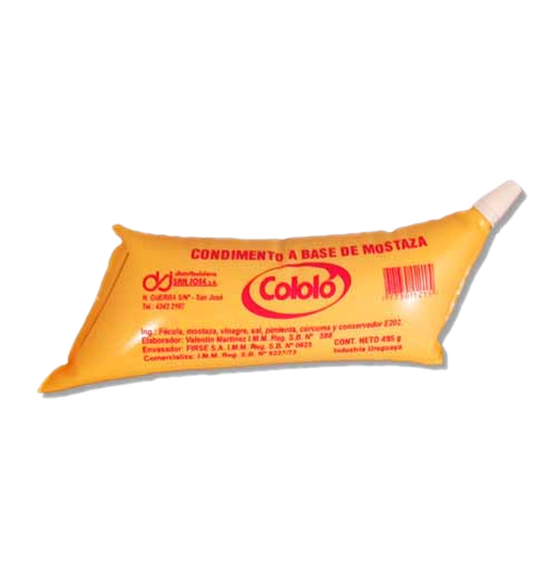 Mostaza Cololo Sachet 500 G