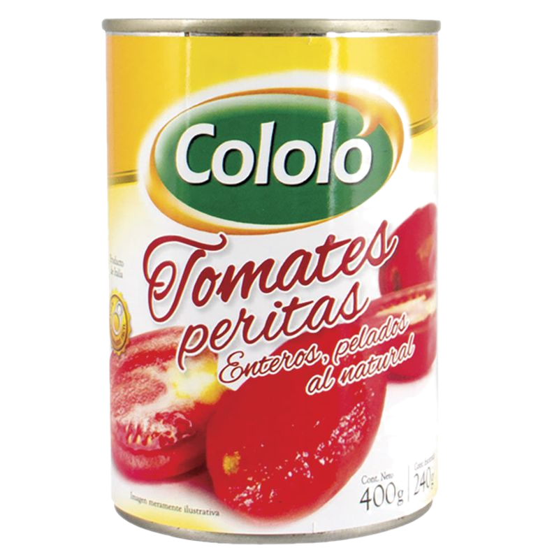 Tomate Entero Perita Cololó 400 G