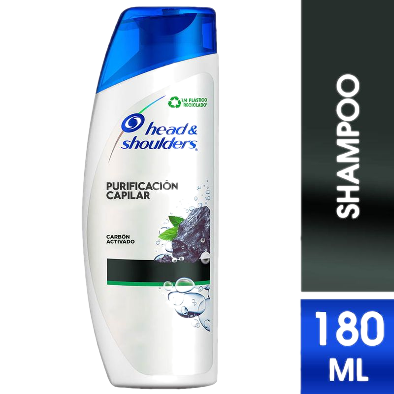 Shampoo Head & Shoulders Purificación 180 Ml