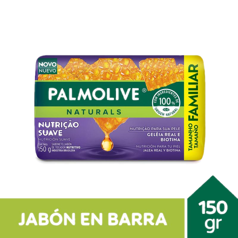 Jabón De Tocador Palmolive Nutrición Y Suavidad 150 G