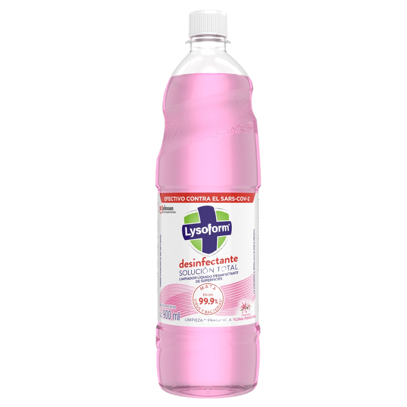 Limpiador Líquido Lysoform Solución Total Floral 900 Ml