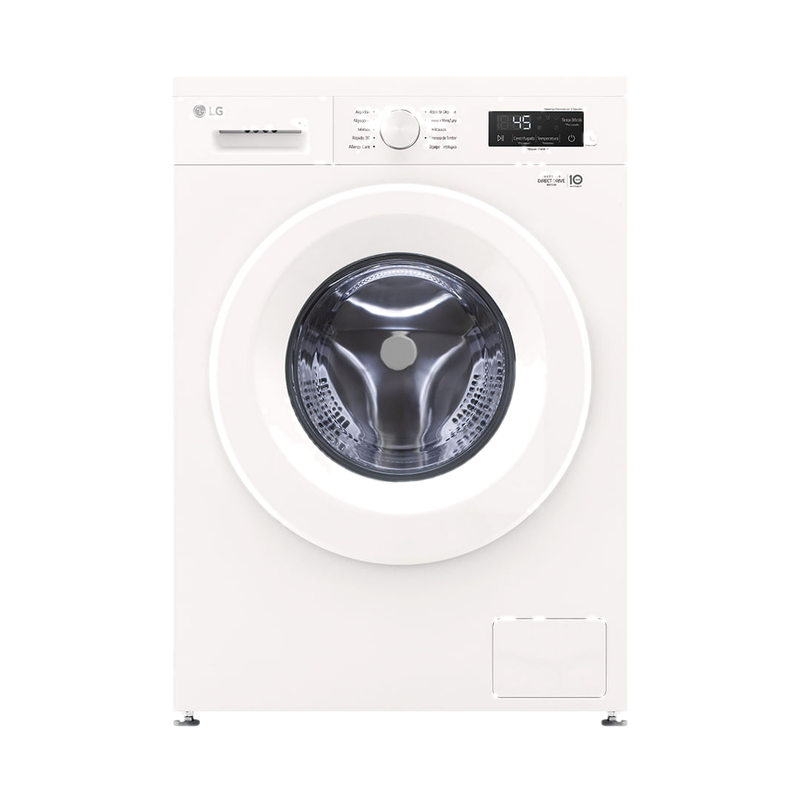 Lavarropas Frontal Lg Inverter 9 Kg Wm9gwvfs6