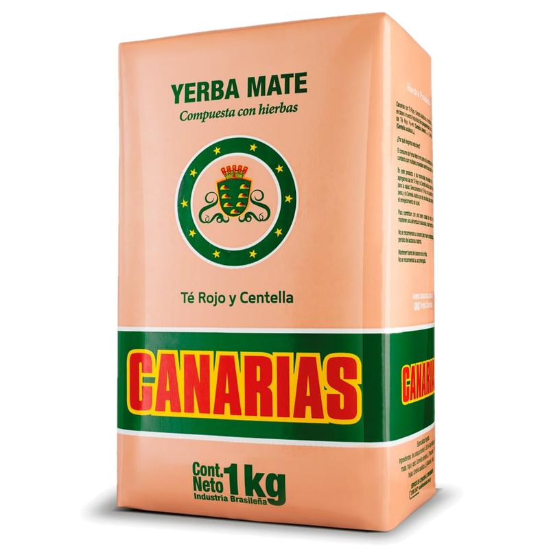 Yerba Canarias Té Rojo Y Centella 1 Kg
